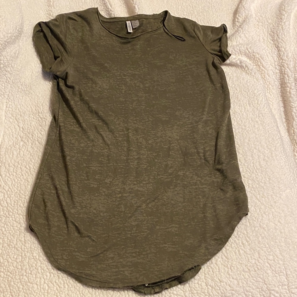 Green Short Dress, Dark Green/Heather Green